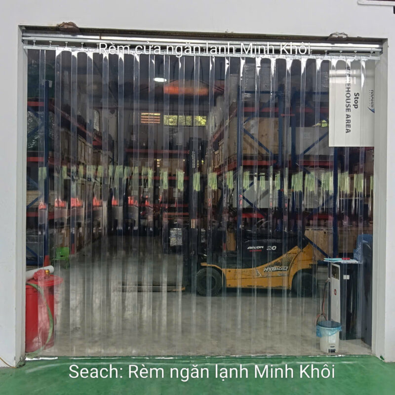 Màn nhựa pvc ngăn lạnh điều hoà