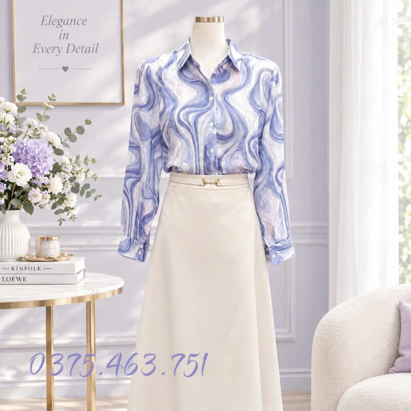áo sơ mi nữ quảng châu cao cấp hoạ tiết đẹp chất tơ mát không nhăn áo sơ mi nữ quảng châu cao cấp hoạ tiết đẹp chất tơ mát không nhăn